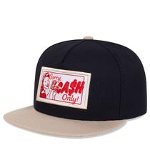 Boné de beisebol Cashs Anime Snapback Hat de algodão 56-60 cm