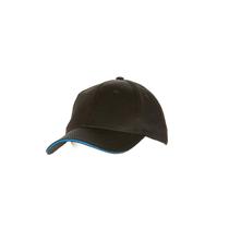 Boné de beisebol Chef Works unissex Cool Vent preto azul
