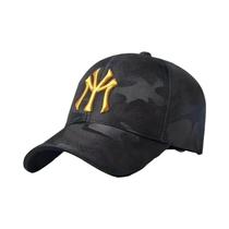 Boné De Beisebol Com Bordado Camuflado Ajustável, Chapéu Casual Protetor Solar Para Primavera E Boné De Beisebol Com Bordado Camuflado Ajustável, Chapéu Casual Protetor Solar Para Primavera E