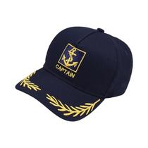 Boné De Beisebol Com Bordado De Espigas De Trigo Azul-Marinho, Proteção Solar UV, Versátil Para