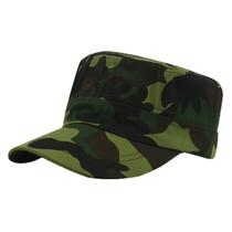Boné de beisebol com camuflagem de algodão e poliéster