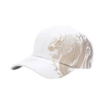 Boné de Beisebol com Padrão de Dragão - Estilo Hip Hop Chinês - Unissex Boné de Beisebol com Padrão de Dragão - Estilo Hip Hop Chinês - Unissex