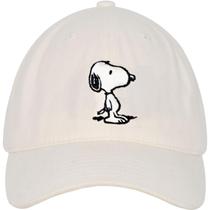 Boné de beisebol Concept One Peanuts Snoopy Dad Hat Tan