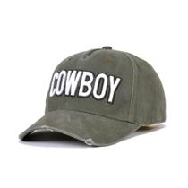 Boné de beisebol Cowboy, chapéu esportivo masculino, chapéu snapback ao ar livre