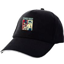 Boné de beisebol Cowboys Bebop Anime Snapback Hat unissex preto