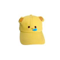Boné de beisebol de algodão com design de cachorro de desenho animado para cabeça 52-58cm Boné de beisebol de algodão com design de cachorro de desenho animado para cabeça 52-58cm