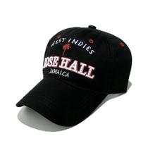Boné de beisebol de algodão liso bordado ROSE HALL Boné de beisebol de algodão liso bordado ROSE HALL