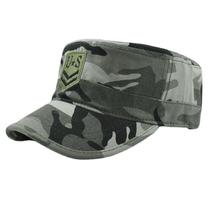 Boné de beisebol de algodão Trucker Camo Print para adultos