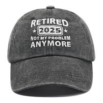 Boné de beisebol de aposentadoria LAMCEPLU 2025 para homens e mulheres