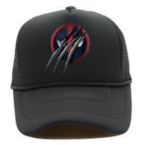 Boné de beisebol Deadpool Anime Summer Trucker para adultos Boné de beisebol Deadpool Anime Summer Trucker para adultos