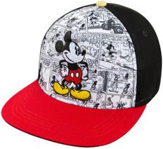 Boné de beisebol Disney Mickey Mouse Comics 100% algodão