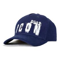 Boné de beisebol DSQ2S ICONS para homens e mulheres - tamanho ajustável