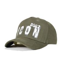 Boné de beisebol DSQ2S ICONS para homens e mulheres - tamanho ajustável