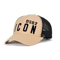 Boné de beisebol DSQ2S ICONS para homens e mulheres, tamanho ajustável