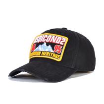 Boné de beisebol DSQIconsDSS para homens e mulheres, algodão, 57-60 cm