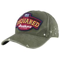 Boné de beisebol DSQUARED2, chapéu esportivo masculino de algodão ajustável