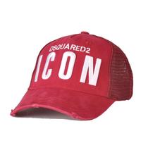 Boné de beisebol DSQUARED2 ICONS para homens ajustável 57-59cm Boné de beisebol DSQUARED2 ICONS para homens ajustável 57-59cm