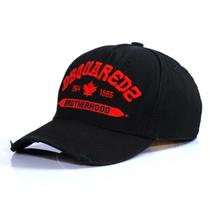 Boné de beisebol DSQUARED2 vermelho para homens e mulheres