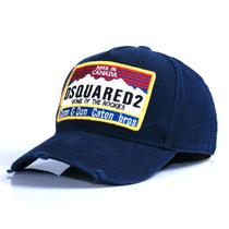 Boné de beisebol DSQUAREDS Blue Hat para homens e mulheres