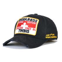 Boné de beisebol Dsquareds2 Twins Anime Snapback Hat de algodão