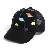 Boné de beisebol Duoyeree Toddler Baby Sun Hat com estampa de dinossauro