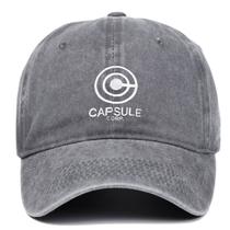 Boné de beisebol em cápsulas Anime Snapback Hat Denim 56-58cm Boné de beisebol em cápsulas Anime Snapback Hat Denim 56-58cm