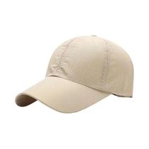 Boné De Beisebol Em Malha Para Homens E Mulheres, Primavera, Verão, Outono, Cor Sólida, Respirável,