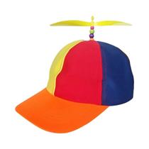 Boné de Beisebol Engraçado com Hélice de Libélula Arco-íris - Aventura Pai