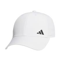Boné de beisebol feminino adidas com rabo de cavalo sem encosto branco/preto Boné de beisebol feminino adidas com rabo de cavalo sem encosto branco/preto