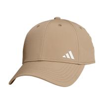 Boné de beisebol feminino adidas, sem encosto, com rabo de cavalo, Magic Beige Boné de beisebol feminino adidas, sem encosto, com rabo de cavalo, Magic Beige
