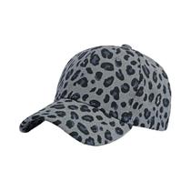 Boné De Beisebol Feminino De Inverno Em Corduroy Com Estampa De Leopardo, Estilo Retro Snapback,