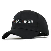 Boné de beisebol Finesses Anime ajustável de 56 a 58 cm de algodão