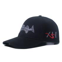 Boné de beisebol Fishbones Anime para crianças ajustável 56-58 cm