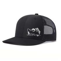 Boné de beisebol Fishings Anime para crianças 56-58 cm ajustável