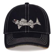 Boné de beisebol Fishs Bones Anime para homens e mulheres Boné de beisebol Fishs Bones Anime para homens e mulheres