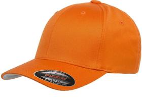 Boné de beisebol Flexfit Athletic para homens laranja tamanho L-XL