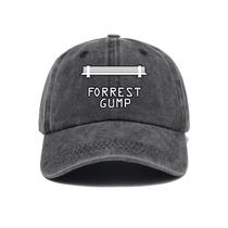 Boné de beisebol Forests Gumps Anime Snapback Hip-Hop Fla Denim