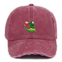 Boné de beisebol Frogs Drink Beer Anime para crianças 56-58cm Boné de beisebol Frogs Drink Beer Anime para crianças 56-58cm