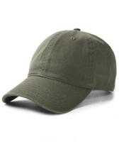 Boné de beisebol FURTALK Vintage Lavado Não Estruturado Verde