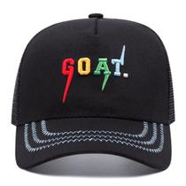 Boné de beisebol Goats Anime Snapback Hat Algodão 55-61cm