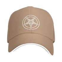 Boné de Beisebol Gótico Unissex - Design de Pentagrama - Ideal para Verão Boné de Beisebol Gótico Unissex - Design de Pentagrama - Ideal para Verão