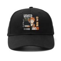 Boné de beisebol Haikyuus Anime para crianças ajustável 56-58cm