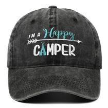 Boné de beisebol Happys Campers Anime para crianças 56-58cm - algodão Boné de beisebol Happys Campers Anime para crianças 56-58cm - algodão