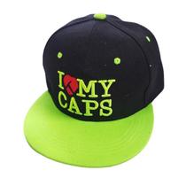 Boné de beisebol I Loves My Caps Anime Snapback HipHop F