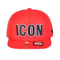 Boné de beisebol ICONS, chapéu esportivo masculino de algodão/rede ajustável