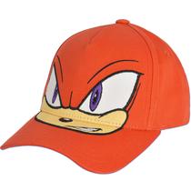 Boné de beisebol infantil Concept One Knuckles ajustável vermelho