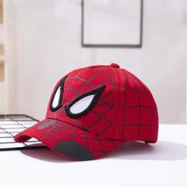 Boné de Beisebol Infantil Homem-Aranha (2-8 anos) - Snapback, Hip Hop, Verão