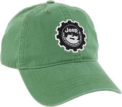 Boné de beisebol Jeep Performance Parts Green Twill Hat Boné de beisebol Jeep Performance Parts Green Twill Hat