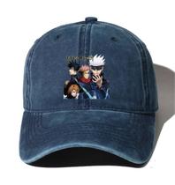 Boné de beisebol Jujutsus Kaisens Gojos Satorus Anime para crianças