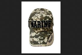 Boné de beisebol JWM Digital Camouflage US Marines, tamanho único Boné de beisebol JWM Digital Camouflage US Marines, tamanho único